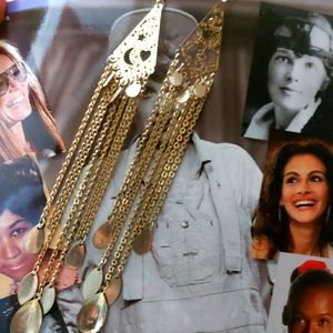 2/$35 Long statement earring